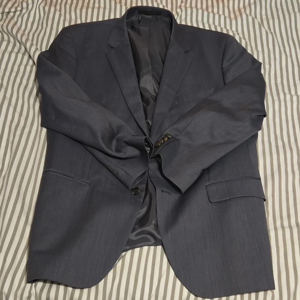 Hugo Boss Charcoal Gray‎ Men's Jacket Blazer Sports Coat Size Medium